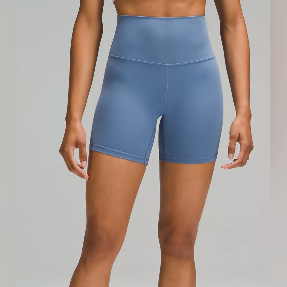 Lululemon Align High-Rise Short 6” Oasis Blue Size 6
